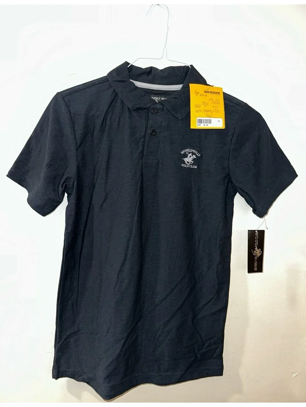 New Beverly Hills polo club polo shirt size large 14/16